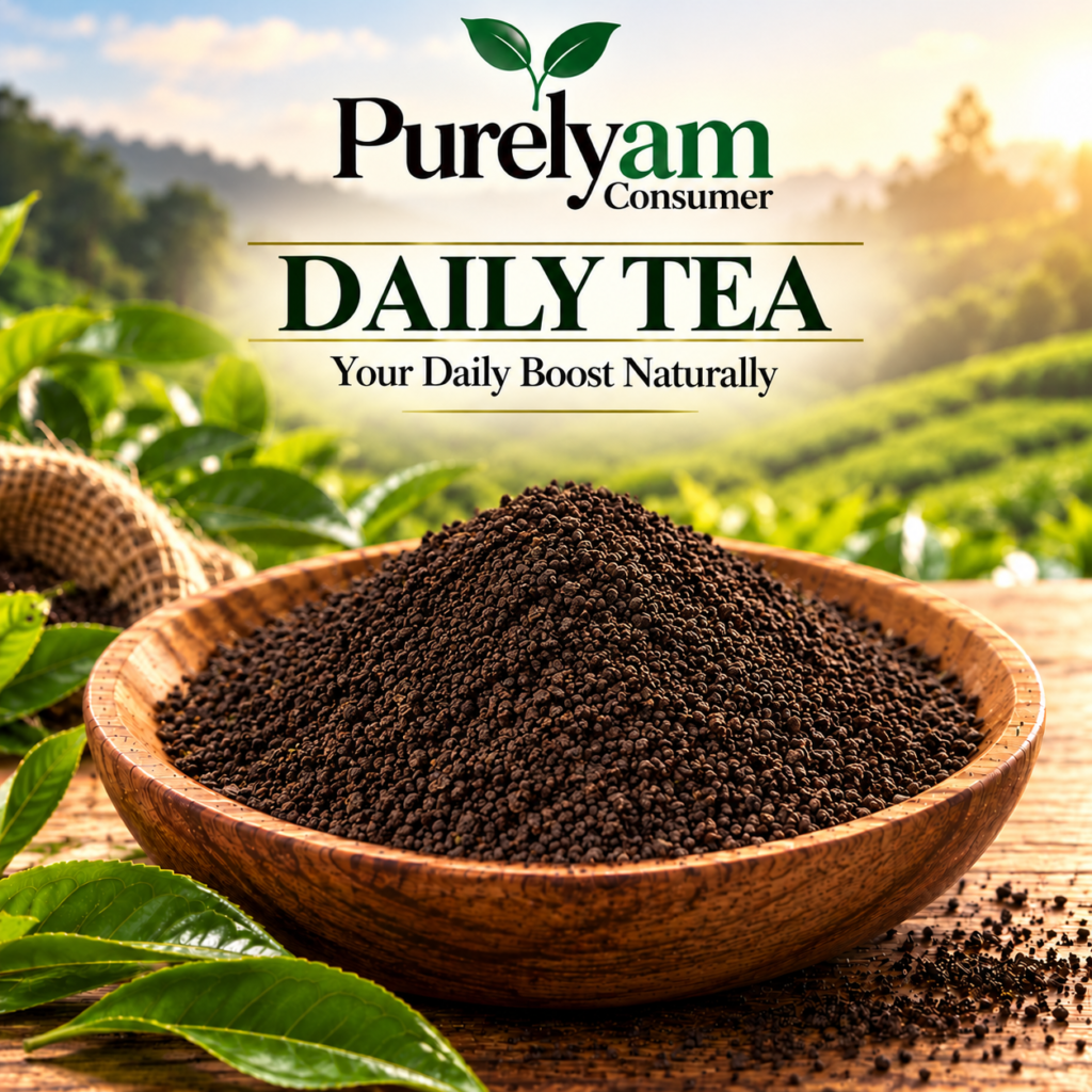 Purelyam Daily Tea Advertisement